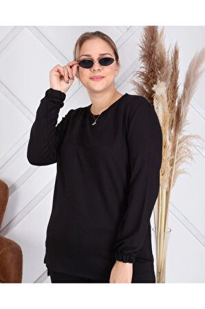 Kadın Düz Renk Büyük Beden Ikiipilik Takım