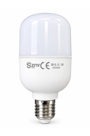 10 Watt | Led Ampül | 6500K Beyaz Işık | Güçlü Işık | Mini Torch | E27 Duy'lu |