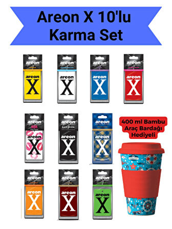 Areon X Avantajlı 10'lu Set (10 Farklı Koku)