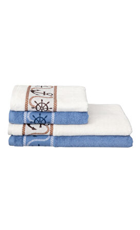 Özdilek Anchor Marine Bambu Havlu Set
