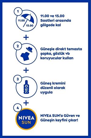 Nivea Sun Güneş Koruyucu Ve Bronzlaştırıcı Vücut Yağı 200ml, Spf20, Uva Uvb Koruması, Doğal Bronzluk