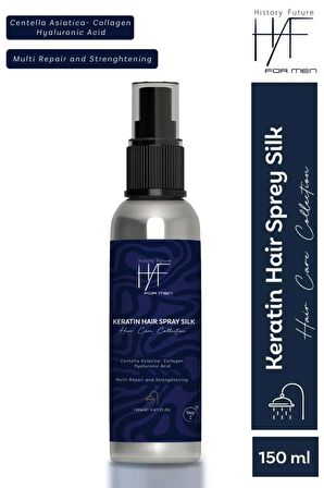 Erkek 3'lü Saç Sakal Bakım Seti:Dökülme Karşıtı Şampuan+Keratin Saç Spreyi+ Saç Sakal Serumu