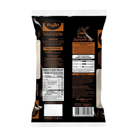 Yayla Yerli Pilavlık Pirinç ve Zenginleştirilmiş Pirinç Ürünü (A+B9+Fe) 1 kg x10