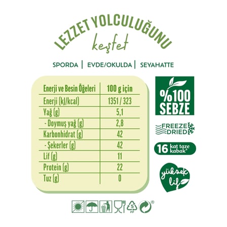 Yayla Enfies Freeze Dried Kabak 10 g x10