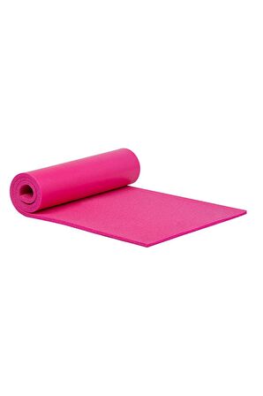 Yoga Minderi Ve Spor Matı Pembe 10mm Taşıma Askılı