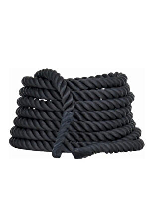 Crossfit Halatı 10  Metre - 38 mm Battle Rope Dayanıklılık Ve Güç Antrenmanı Ekipmanı