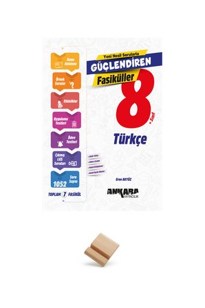Ankara LGS 2027 8. Sınıf Türkçe Fasiküller + Telefon Standı