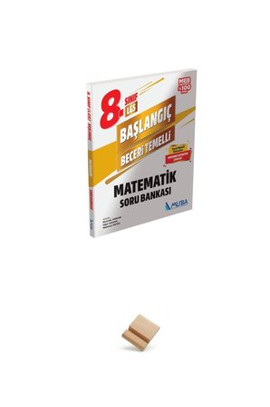 MUBA LGS 8. Sınıf 2027 Başlangıç Beceri Temelli Matematik Soru Bankası + Telefon Standı
