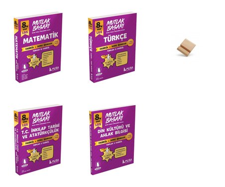 Mutlak Başarı LGS 8. Sınıf 2027 Matematik Türkçe İnkılap ve Din Fasikül Soru Bankası 4lü + Telefon Standı