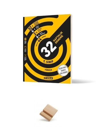 Hız 7. Sınıf Türkçe 32 Haftalık Denemeleri + Telefon Standı