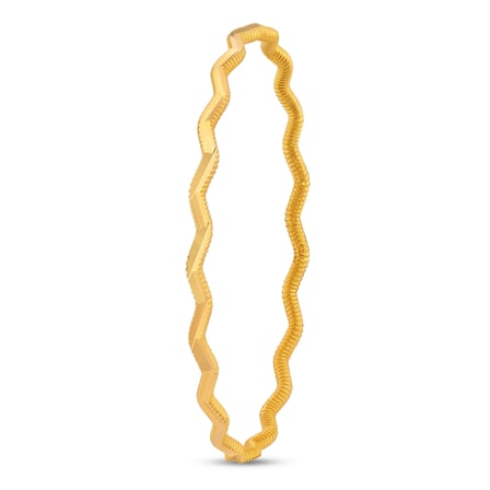 GarantiGold Zikzaklı Ajda Altın Bilezik 10 Gr