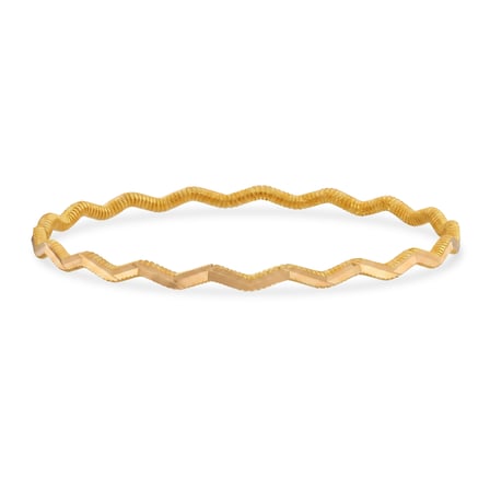 GarantiGold Zikzaklı Ajda Altın Bilezik 10 Gr