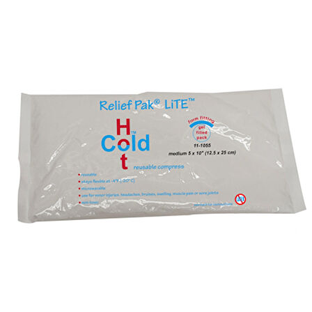 Libor Relief Pak Val-u Pak LiTE  Cold & Hot Pack , Sıcak ve Soğuk Jel Kompres- 5" x 10" 