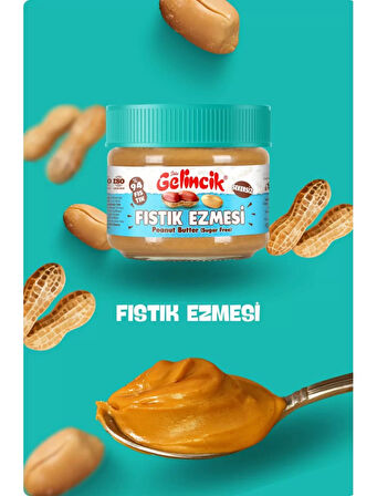 Fıstık Ezmesi (Parçacıklı, Şekersiz) 300 gr.