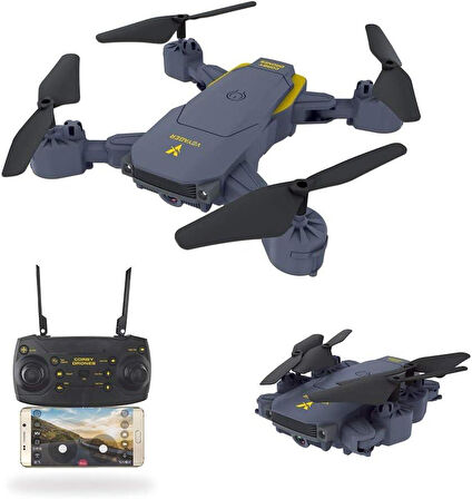 Corby Zoom Voyager CX014 Wi-Fi 720p Kameralı Katlanabilir Drone Teşhir