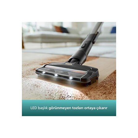 Philips XC8349/01 Aqua Plus 25.2 V Dikey Şarjlı Süpürge - TEŞHİR