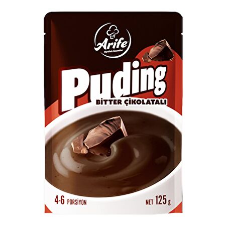 Arife Bitter Çikolatalı Puding 150 Gr