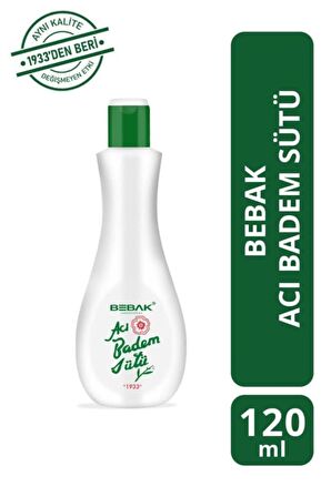 Bebak Acı Badem Sütü Şişe 120 Ml 2 Adet