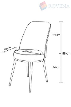 Rovena Neon Yemek Odası Sandalyesi