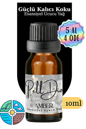 Amber Esansiyel Uçucu Yağ, Buhurdanlık Yağı, Difüzör Esansı, Oda Kokusu 10ml