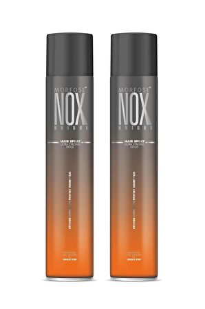 Morfose Nox Ultra Strong Hold Saç Spreyi 400 ml 2 Adet