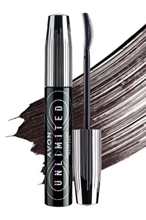 Avon Unlimited Kirpiklere Kalkık Görünüm Veren Maskara 10 Ml. Brown Black