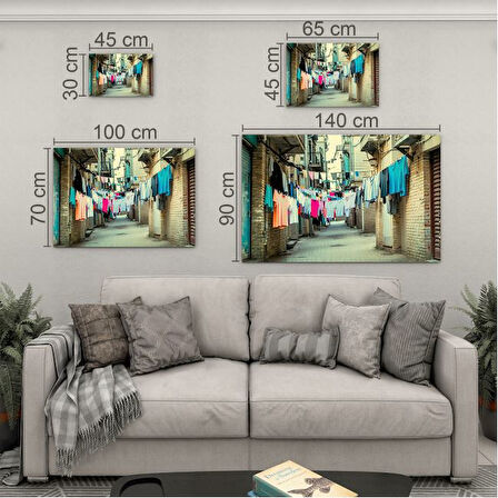 Doğa Manzaralı Cam Tablo - İstanbul - Yatay Motif 02-032