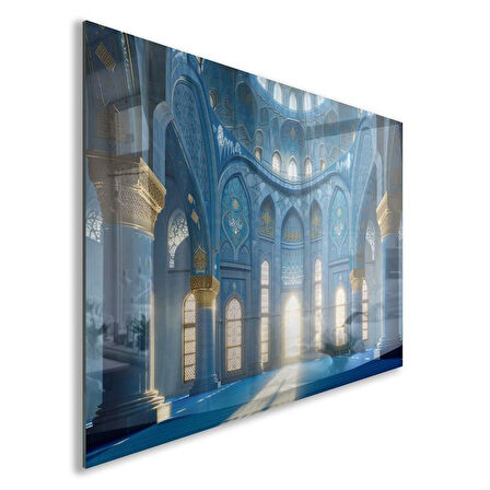 Doğa Manzaralı Cam Tablo - İstanbul - Yatay Motif 02-041
