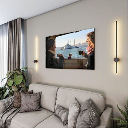 Doğa Manzaralı Cam Tablo - İstanbul - Yatay Motif 02-044