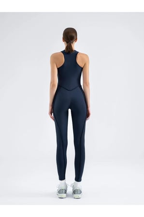 Sculpt Line Askılı Spor Tayt Tulum