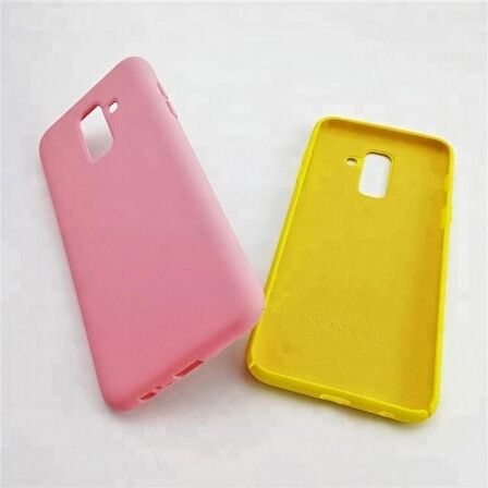 Smcase Samsung Galaxy M30 Kılıf Soft Touch Silikon   Nano Ekran Koruyucu