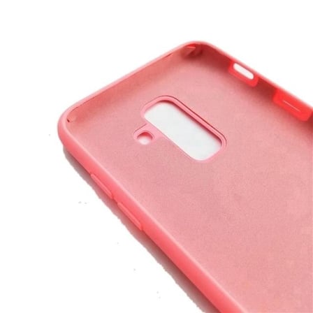 Smcase Samsung Galaxy A30 Kılıf Soft Touch Silikon   Nano Ekran Koruyucu