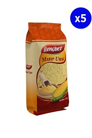 Rençber Mısır Unu 500 Gr x 5 Adet