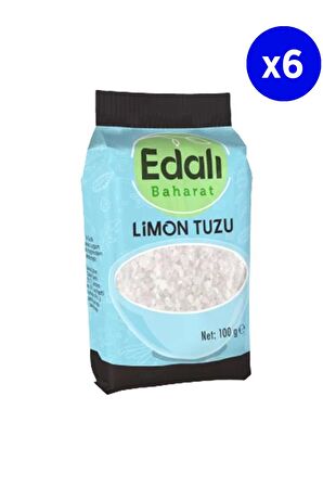 Edalı Baharat Limon Tuzu 100 Gr x 6 Adet