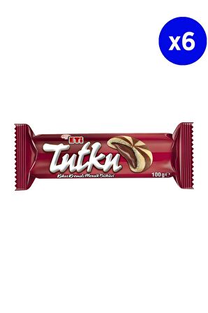 Eti Tutku Bisküvi 100 Gr x 6 Adet