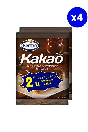 Kenton Toz Kakao 2x25 Gr x 4 Adet