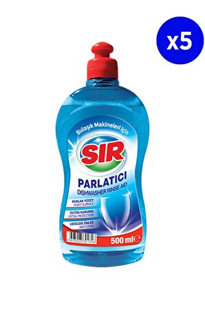 Sır Bulaşık Makinesi Parlatıcısı 500 Ml x 5 Adet