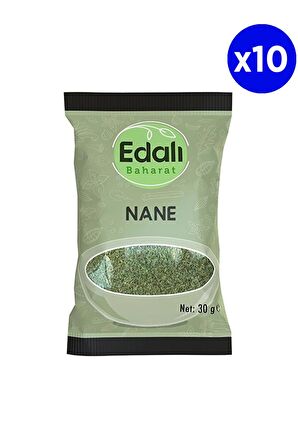 Edalı Baharat Kuru Nane 30 Gr x 10 Adet