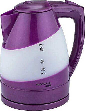 Awox Orbit Işıklı Plastik 1.7 Lt Kettle