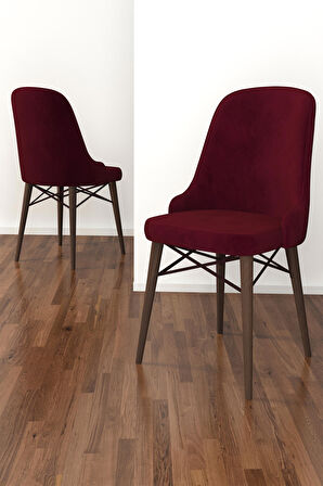 Rovena Vilza Meşe Yuvarlak Mutfak Masası Takımı 4 Sandalye