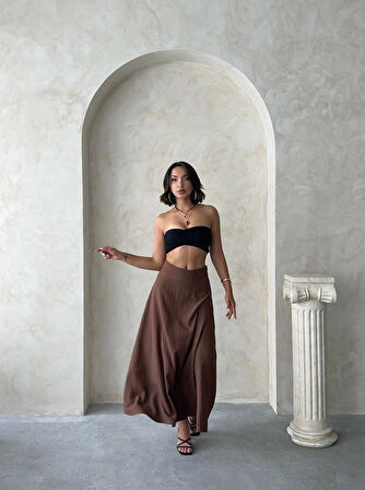 Uzun astarlı etek s255043