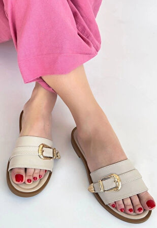 Orja Bej Cilt Terlik