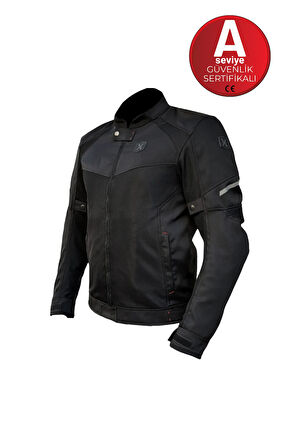 XSPEDD X EVO ERKEK YAZLIK MOTOSİKLET MONT SİYAH