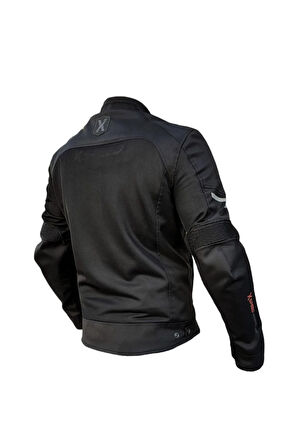 XSPEDD X EVO ERKEK YAZLIK MOTOSİKLET MONT SİYAH