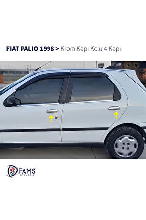 Fiat Palio Krom Kapı Kolu 4 Kapı 1998 Üzeri P. Çelik