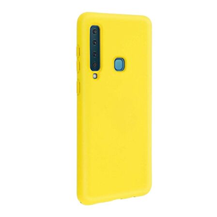 Smcase Samsung Galaxy A9 2018 Soft Touch Silikonlu Kılıf  Nano Ekran Koruyucu