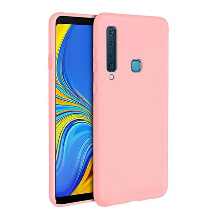 Smcase Samsung Galaxy A9 2018 Soft Touch Silikonlu Kılıf  Nano Ekran Koruyucu