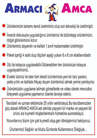 ÜTÜ İLE YAPIŞAN 4 ADET ÖRME KUMAŞ ARMA YIRTIK KAPATICI PRATİK YAMA TEKSTİL PATCH RENKLİ İŞÇİ KÖPEKLER