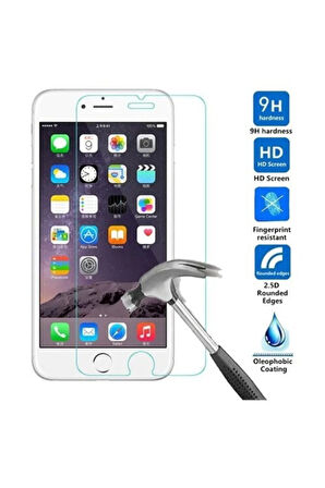 General Mobile Gm8 Uyumlu 9h Temperli Kırılmaz Cam Sert Şeffaf Ekran Koruyucu - Extra Ince