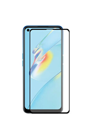 Oppo A54 Tam Ekran Koruyucu Kırılmaz Cam - Extra İnce